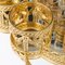 Vajilla de latón francesa dorada del siglo XIX dorada para Maison Odiot, década de 1890. Juego de 33, Imagen 20