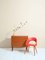 Scandinavian Red Desk Chair, 1950s, Image 2