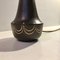 Skandinavische Specklack Tischlampe aus Keramik, 1960er 5