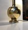 Scandinavian Brass Table Lamp from ABO, 1970s, Image 5