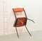 Chaises de Salon en Skaï Rouge par Gianfranco Frattini pour R & B, Italie, 1950s, Set de 6 11
