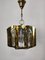 Iridescent Murano Glass Pendant Lamp by Paolo Venini, 1960s 1