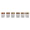 Shot Glasses in Mouth-Blown Crystal Glass with Gold Edge, France, 1930s, Set of 6, Image 1