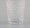 Trinkgläser aus mundgeblasenem Kristallglas mit Goldrand, 1930er, 7er Set 7