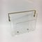 Mid-Century Acrylic Glass Magazine Rack by David Lange, 1970s, Image 9