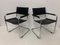 Tubular MG5 Chairs in Leather by Marcel Breuer, 1970s, Set of 2 1