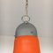 Space Age Italian Glass Hanging Lamp, 1970s, Image 6