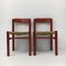 Chaises en Osier, 1970s, Set de 2 2