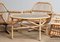 Mobilier de Jardin en Rotin et Table Basse, 1960s, Set de 6 5