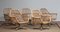 Rattan Garden Set / Lounge Set and Coffee Table, 1960s, Set of 6 10