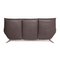 Evita Gray Three Seater Sofa from Koinor 11