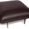 Jalis Brown Leather Stool from COR 3