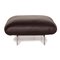 Jalis Brown Leather Stool from COR 6