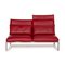 Roro Two-Seater Red Sofa from Brühl & Sippold, Image 1