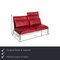 Roro Two-Seater Red Sofa from Brühl & Sippold 2