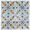 Antique Handmade Ceramic Tile from Devres, France, 1910s, Image 4