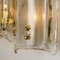 Large Glass Wall Sconces in the Style of Kalmar, Set of 2, Image 4