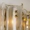 Large Glass Wall Sconces in the Style of Kalmar, Set of 2 8