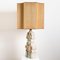 Large Ceramic Table Lamp by B. Rooke with Custom Made Silk Lampshade by René Houben 12
