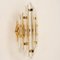 Venini Style Murano Glass and Gold-Plated Sconces, Italy, Set of 2 2