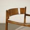 Chair in Stained Beech and Sessile Oak by Gianfranco Frattini, 1960s, Image 4