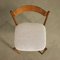 Stuhl aus gebeiztem Buchenholz und Traubeneiche von Gianfranco Frattini, 1960er 10