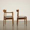 Stuhl aus gebeiztem Buchenholz und Traubeneiche von Gianfranco Frattini, 1960er 3