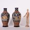 Glazed Ceramic Vases, Set of 2 2