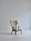 Danish Wing Chair in Teakwood by Kurt Østervig, 1950s 3