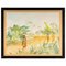 African Landscape Watercolor on Luez Paper 2