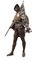 Emile Louis Picault, Conquistadores, Original Escultura de bronce, década de 1900, Imagen 1