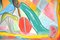 Mirtilla Durante, era un cipresso piegato dal vento, originale pittura ad olio su tela, 2020, Immagine 2