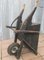 Antique Industrial Wooden Wheelbarrow 11
