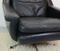 Chrome and Black Leather Swivel Chair, 1960s, Image 3