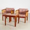 Mahogany Chairs & Coffee Table Set by Illum Wikkelsø for Silkeborg, Image 1