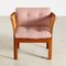 Mahogany Chairs & Coffee Table Set by Illum Wikkelsø for Silkeborg 5