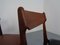 Danish Solid Teak Dining Chairs, 1960s, Set of 3 15