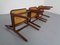 Danish Solid Teak Dining Chairs, 1960s, Set of 3 10