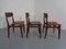 Danish Solid Teak Dining Chairs, 1960s, Set of 3 5