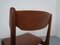 Danish Solid Teak Dining Chairs, 1960s, Set of 3 17
