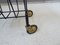 Mid-Century Side Table with Magazine Rack, Image 9