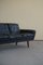 Danish Black Leather Sofa on Rosewood Legs by Georg Thams, 1964, Image 5