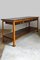 Aparador o mesa de trabajo industrial vintage con 3 cajones, Imagen 6