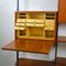 Wood & Metal Bookcase with Shelves & Compartments, 1950s 4