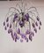 Lilac Crystal Chandelier 6