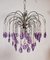 Lustre en Cristal Lilas 7