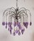 Lámpara de araña de cristal lila, Imagen 4