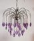 Lámpara de araña de cristal lila, Imagen 1