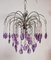 Lustre en Cristal Lilas 1