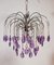 Lilac Crystal Chandelier 8